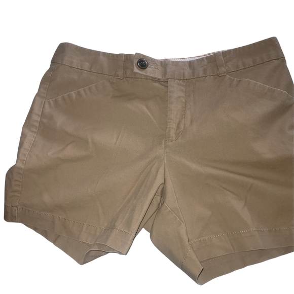 Dockers Tan Cargo Shorts Casual Cotton Blend 6 - Picture 1 of 3